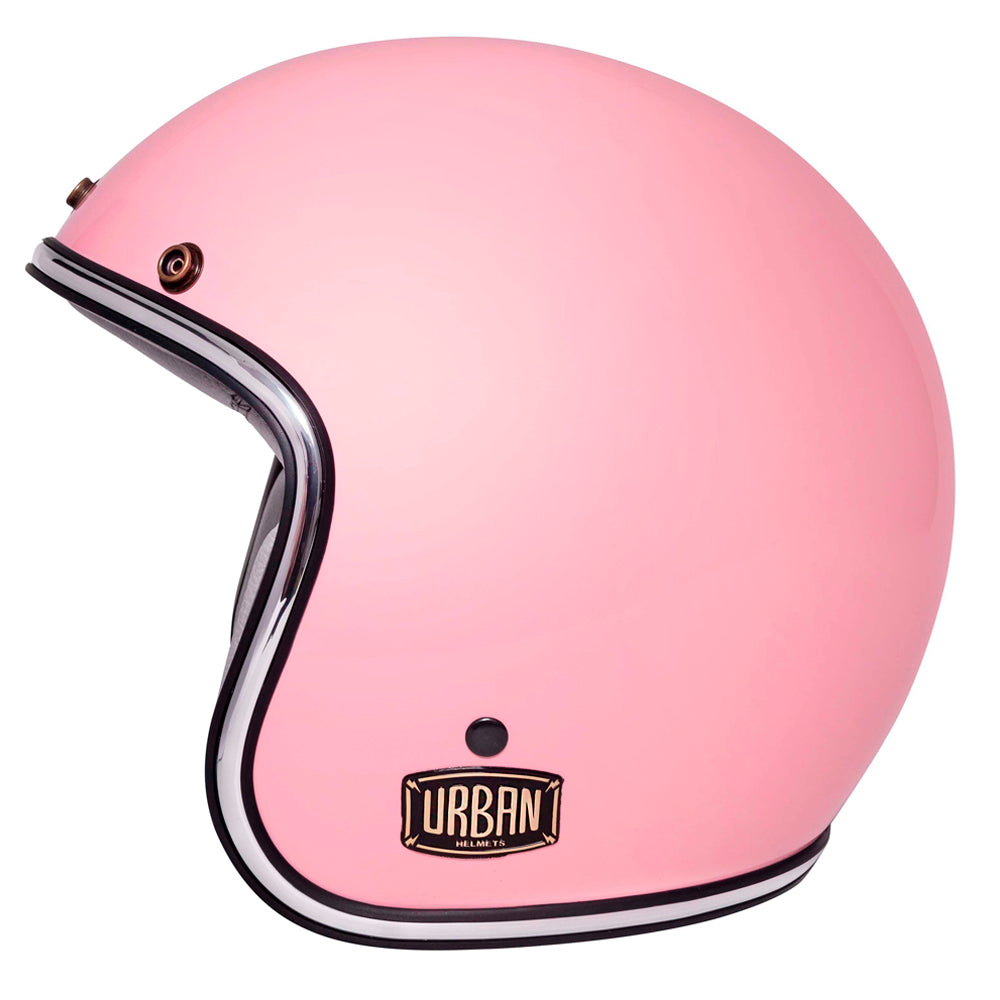 Capacete Urban Tracer Pink Retrô