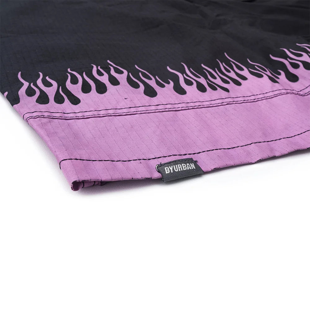 Short ByUrban Ripstop Flames Rosa
