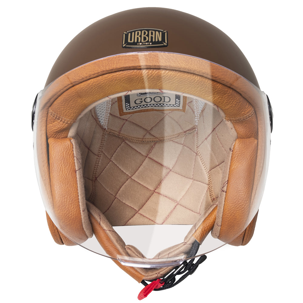 Capacete Urban Tracer S Marrom Fosco