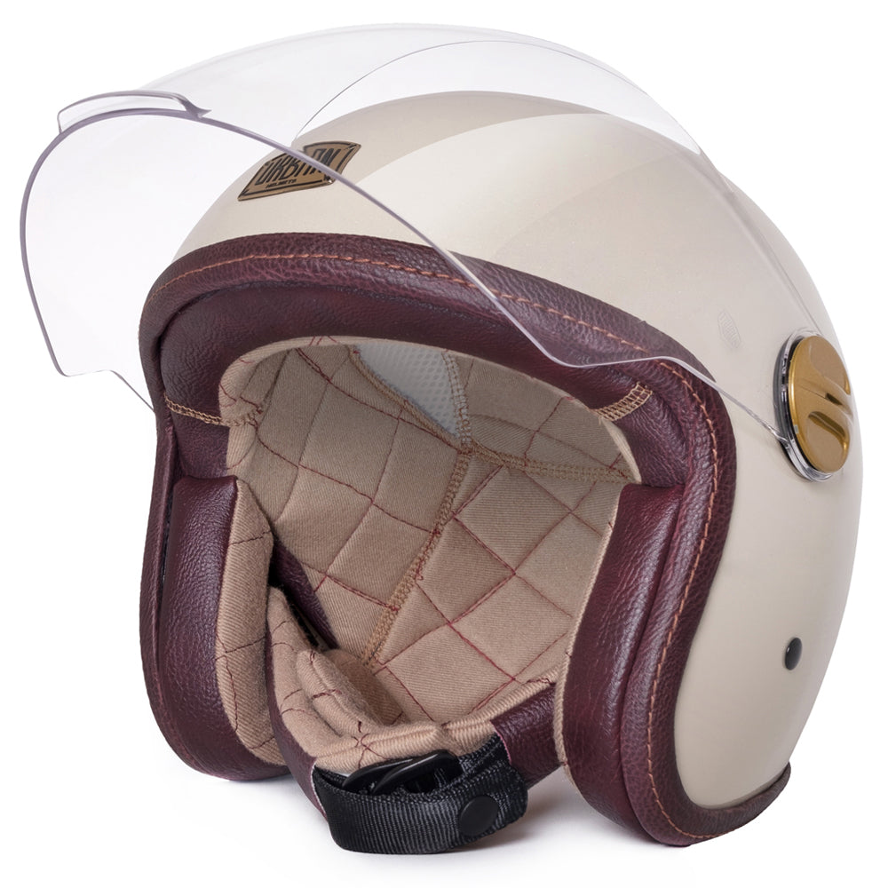 Capacete Urban Tracer S Bordeaux Off-White