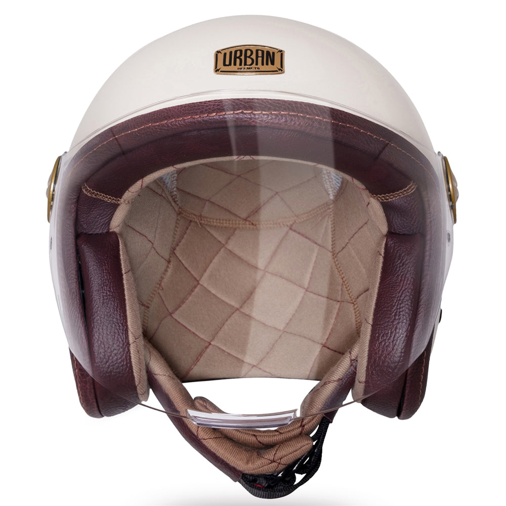 Capacete Urban Tracer S Bordeaux Off-White