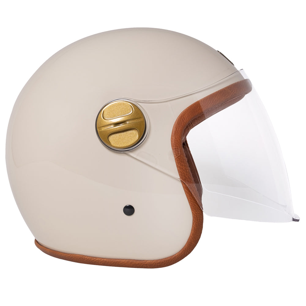 Capacete Urban Tracer S Camel Off-White