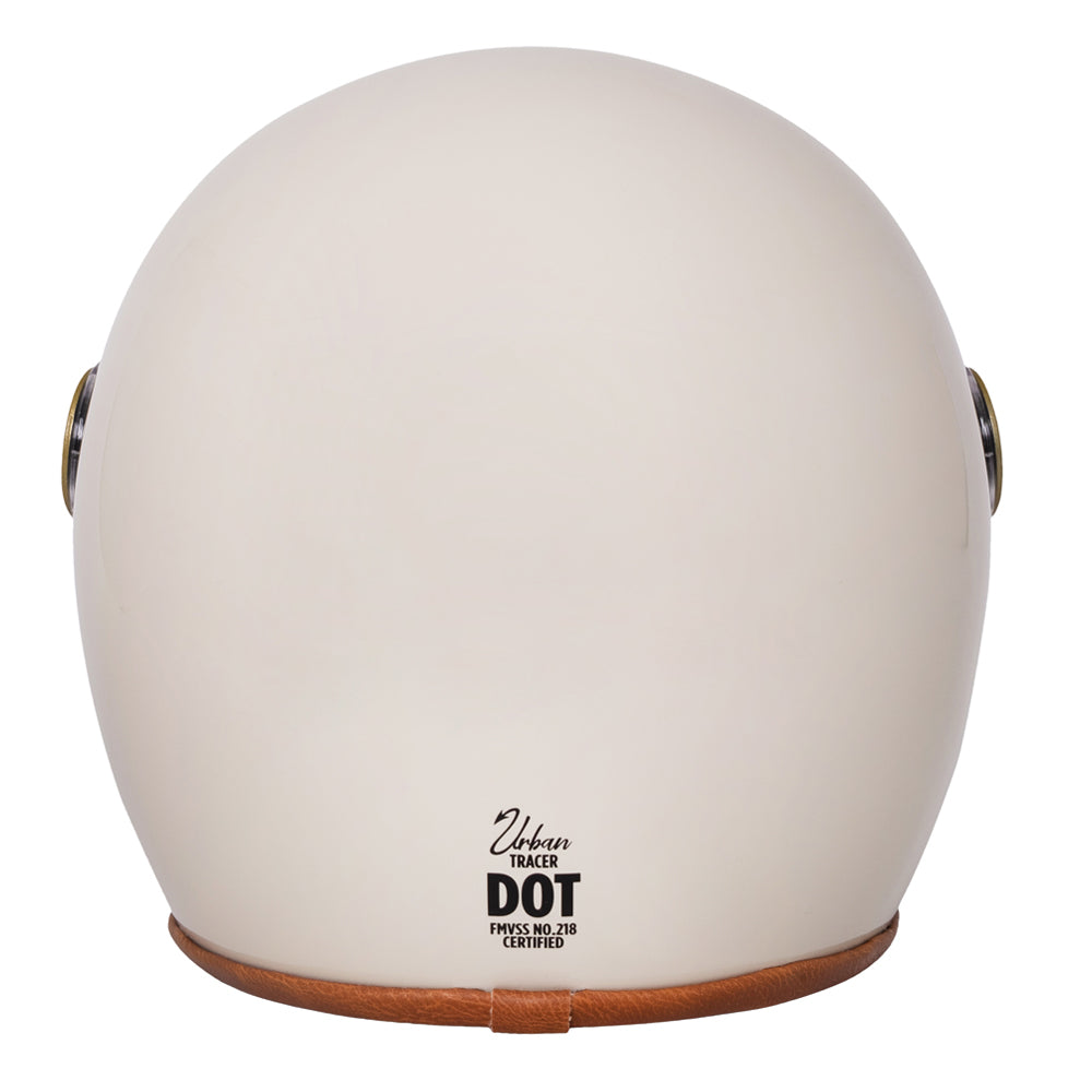 Capacete Urban Tracer S Camel Off-White