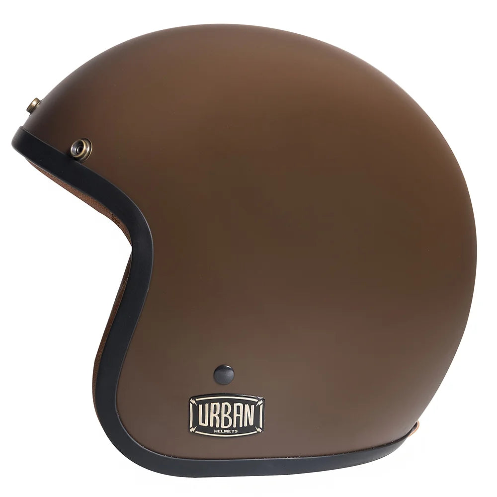 Capacete Urban Tracer Marrom Fosco