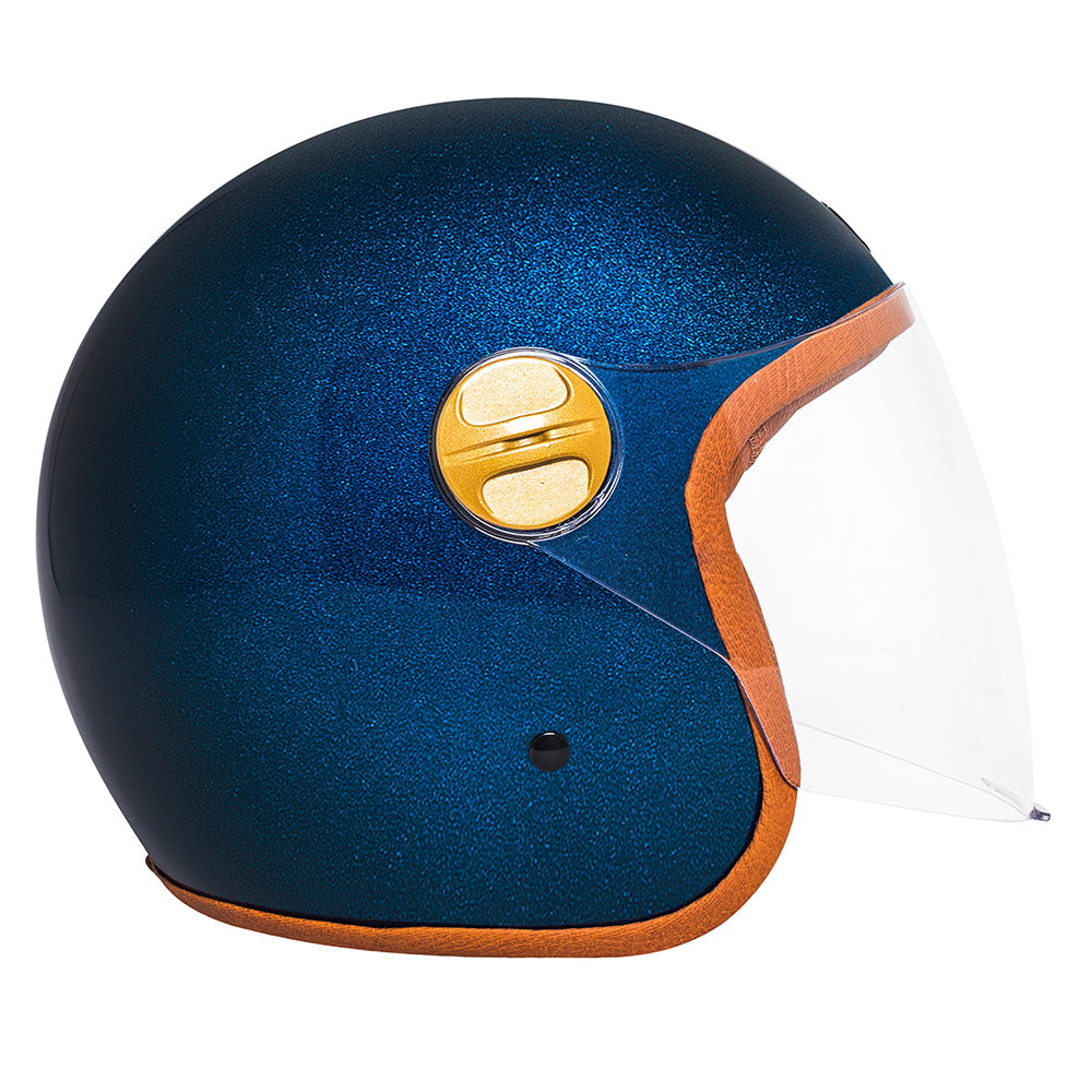 Capacete Urban Tracer S Camel Blue Flake