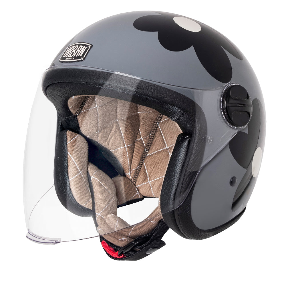 Capacete Urban Tracer S RTM Flowers Cinza