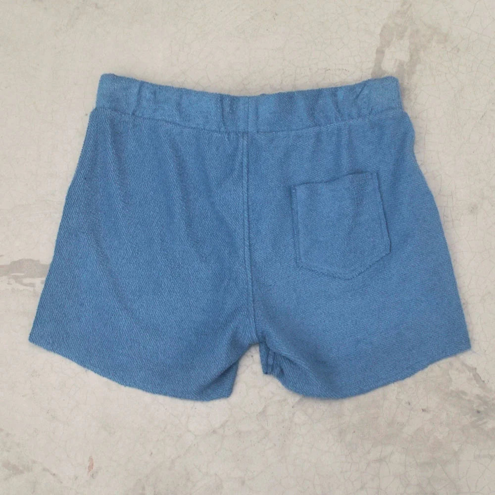 Bermuda Urban Fleece Curta Azul