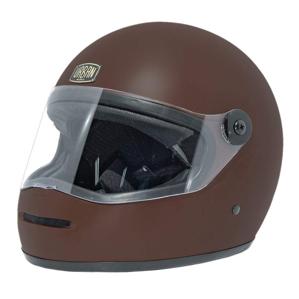 Capacete Urban Bigbore S Marrom Fosco