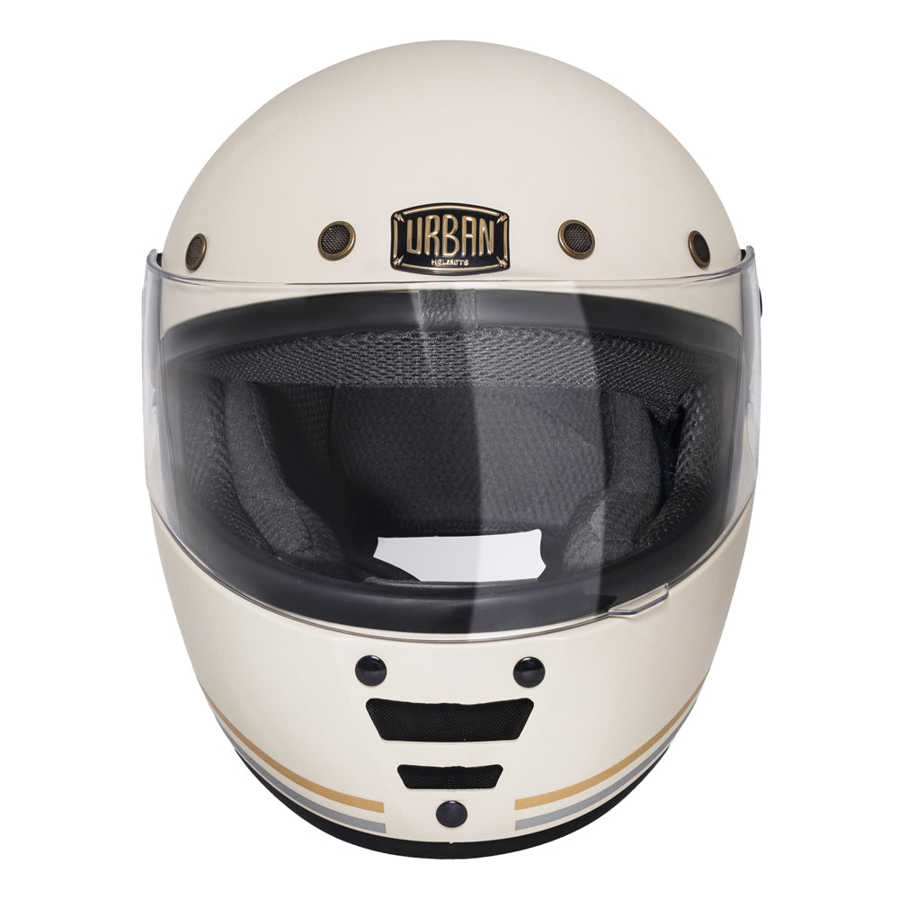Capacete Urban Cafe Racer Podium Off-White