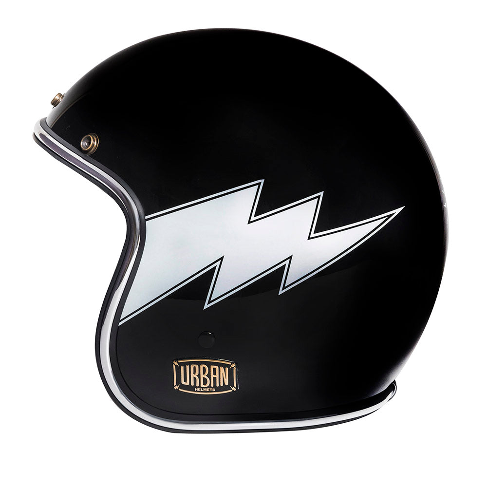 Capacete Urban Tracer Thunder Preto