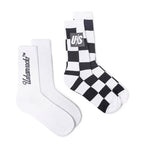 Pack Meia 2 Urbansocks - Chess P&B e Urbansocks™ Branca