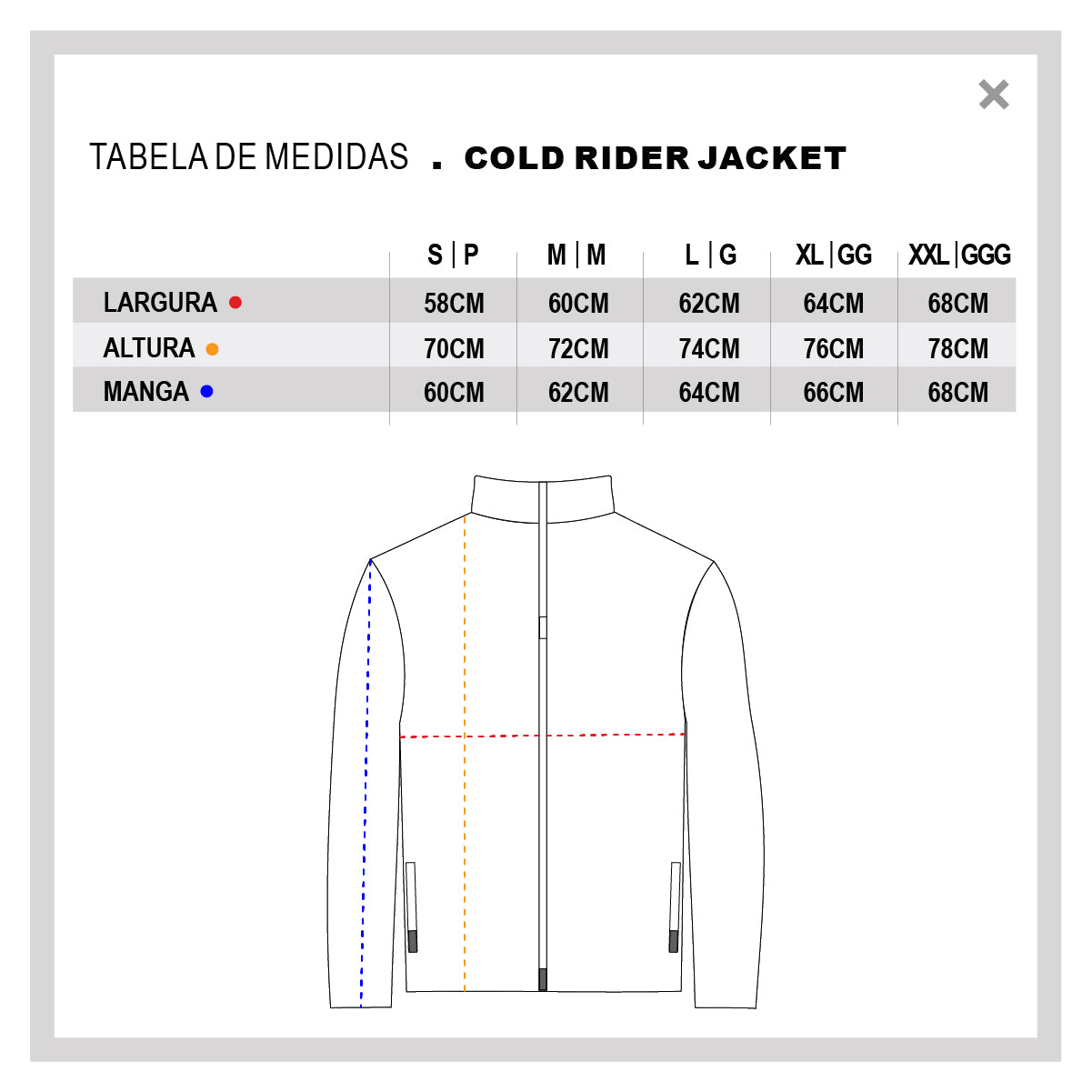 Jaqueta Urban Cold Rider